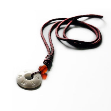 Tibetan Buddhist Handmade OM Necklace-Your Soul Place